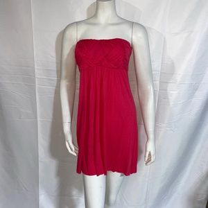 Pookie & Sebastian Womens Mini Dress Strapless Size S